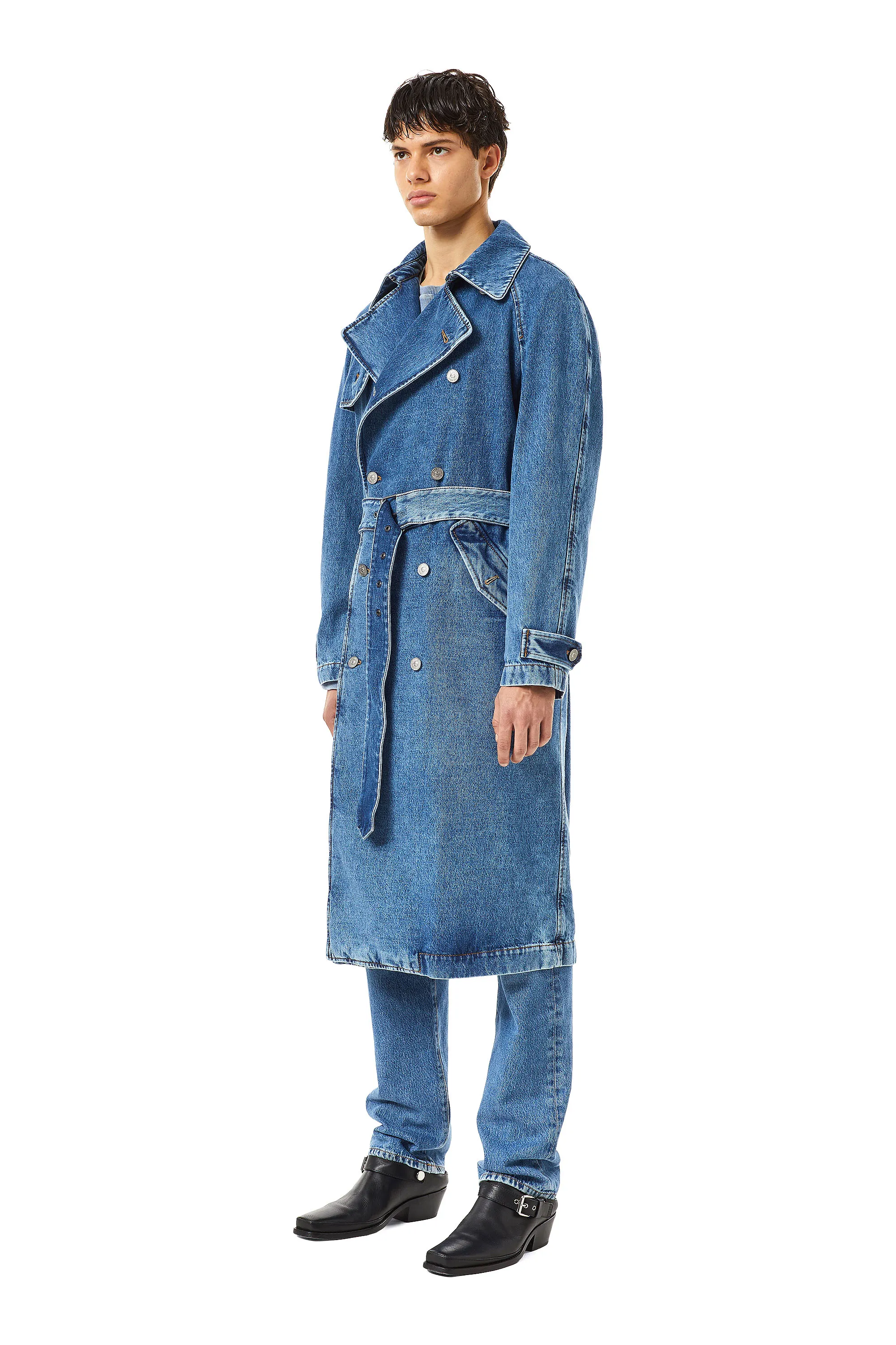 d-delirious double breasted trench coat