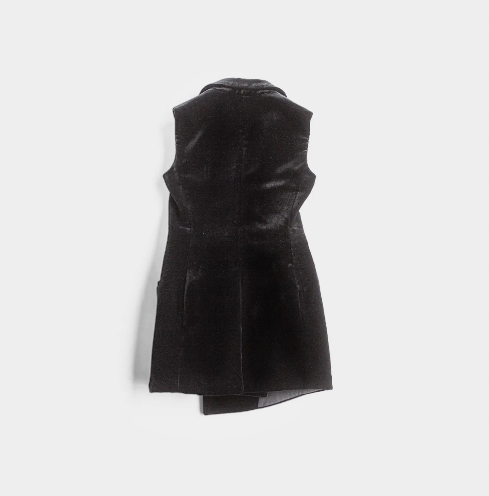 Dior velvet black gilet size 36 FR.