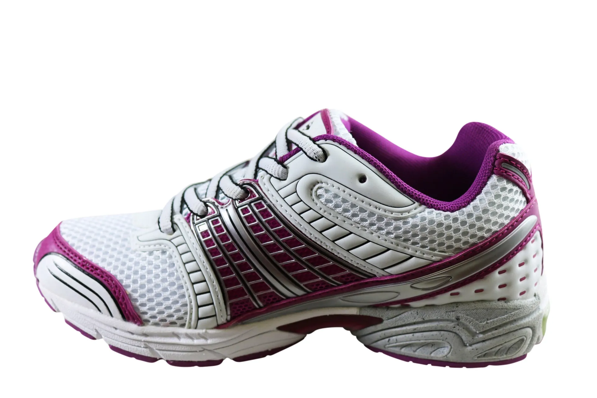 Dunlop Pure Womens Comfortable Lace Up Athletic Shoes