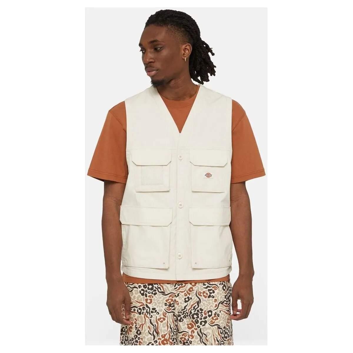 FISHERSVILLE VEST DK0A4YQP-F90 WHTECAP GRAY