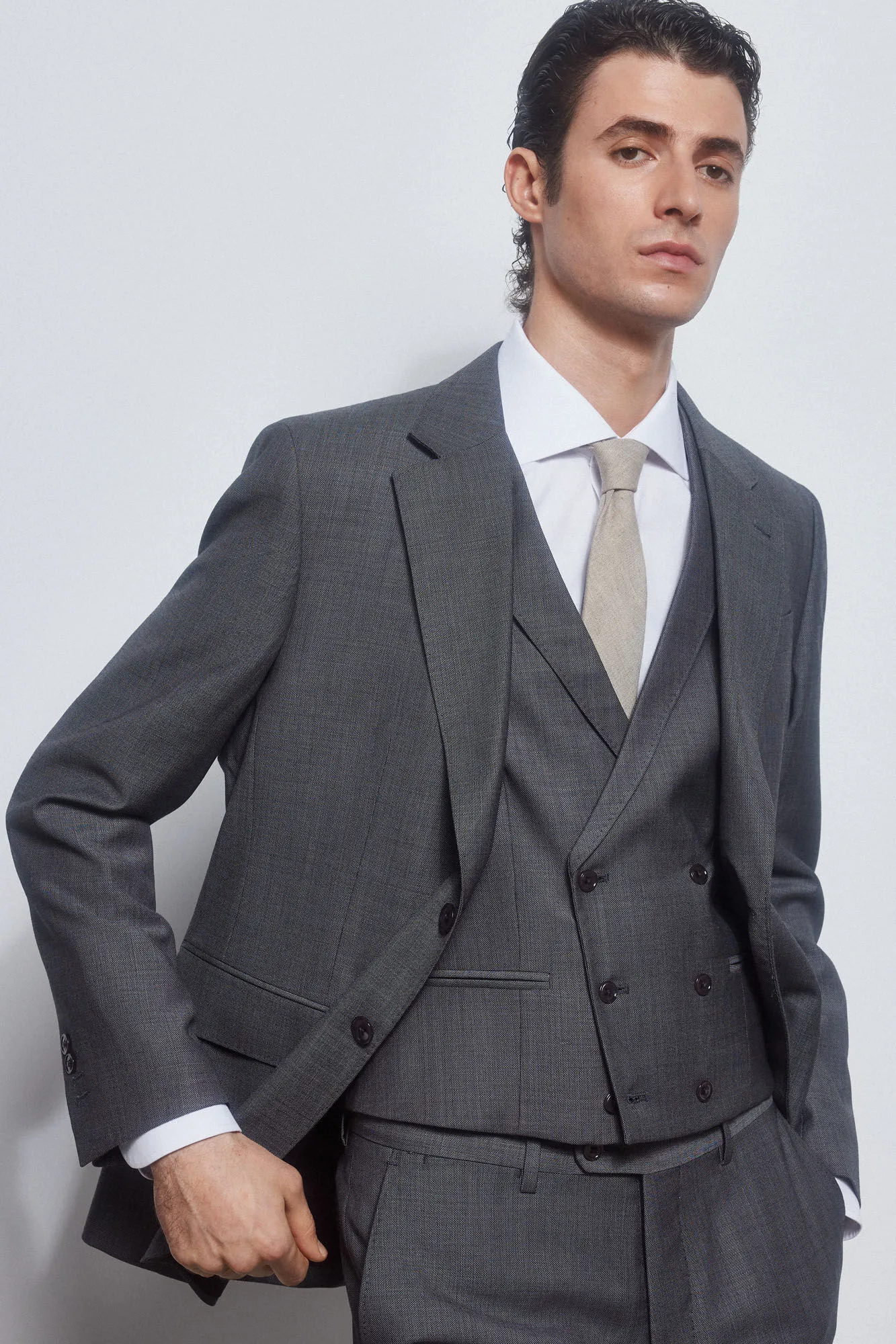 Grey waistcoat