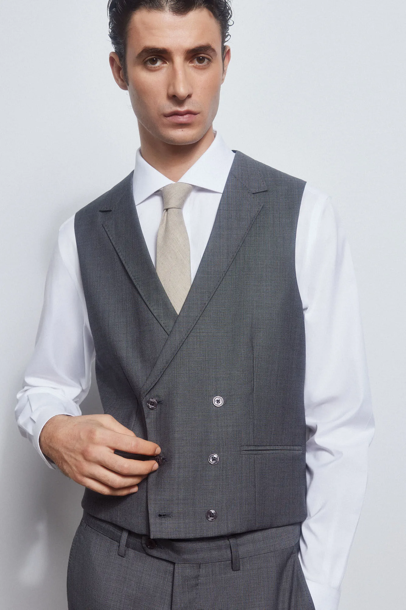 Grey waistcoat