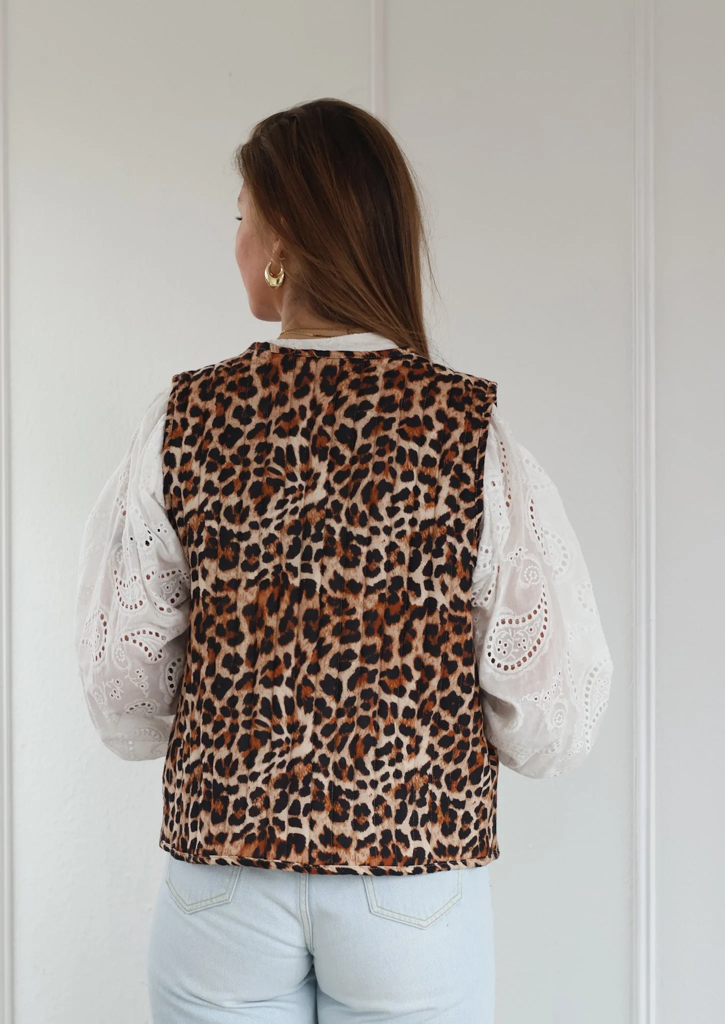 Han Strik Leopard vest