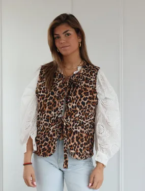 Han Strik Leopard vest