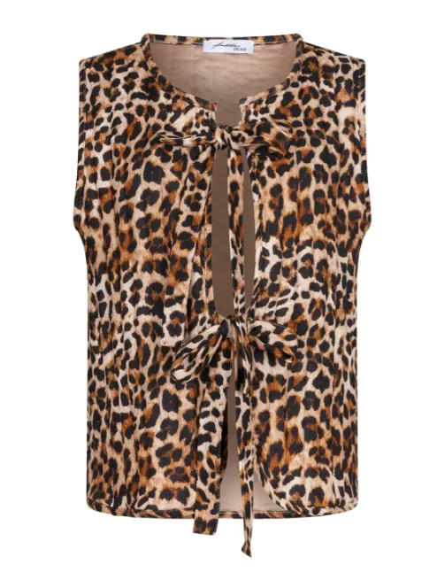 Han Strik Leopard vest