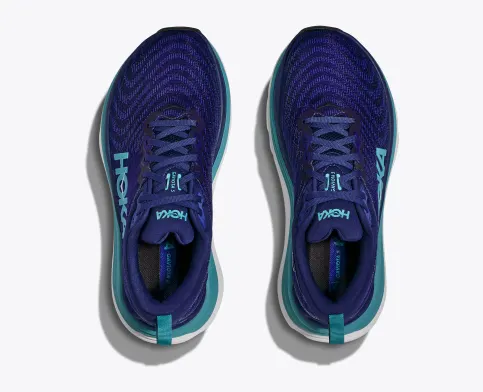 Hoka Women’s Gaviota 5 Athletic Shoes- Bellwether Blue/Evening Sky