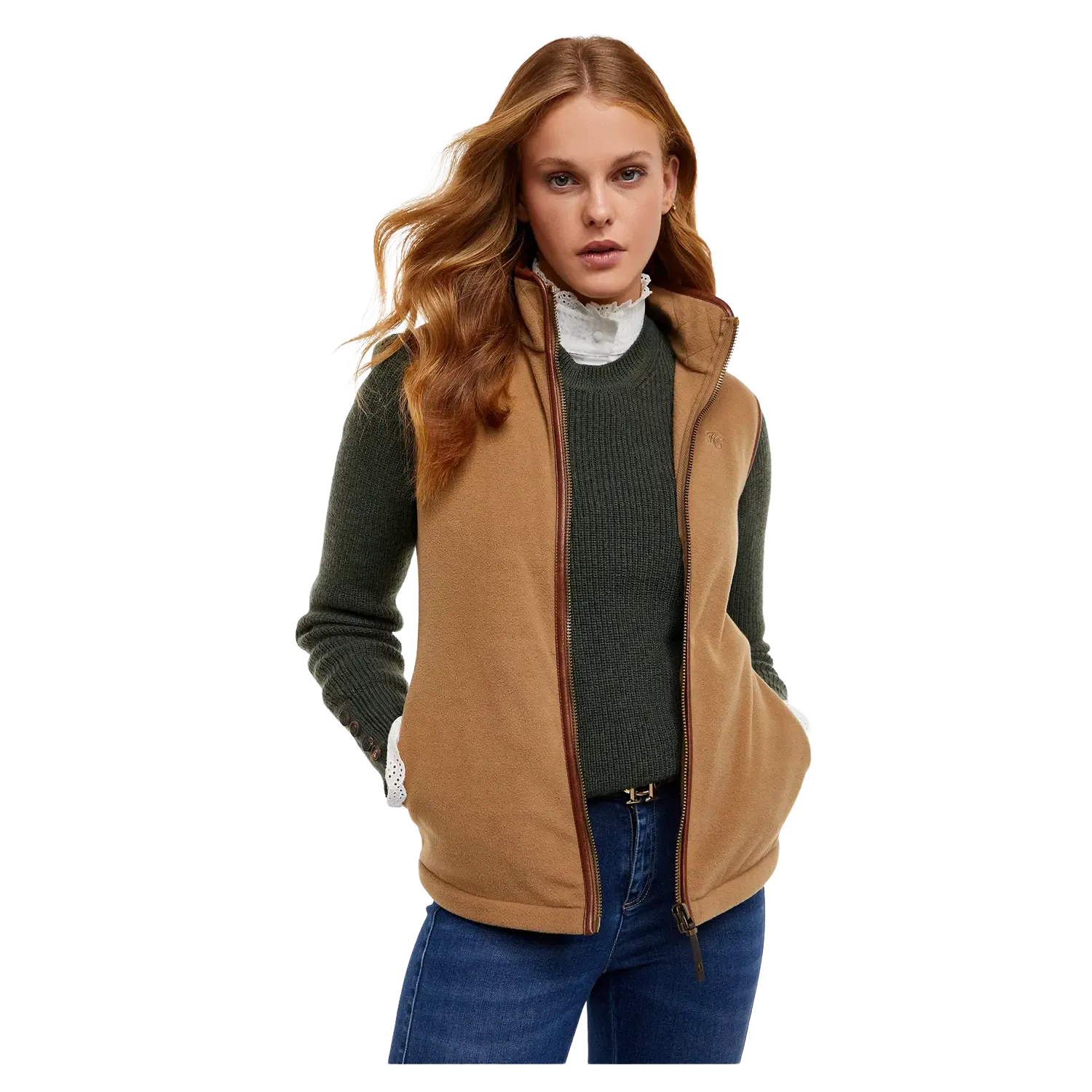 Holland Cooper Country Fleece Gilet