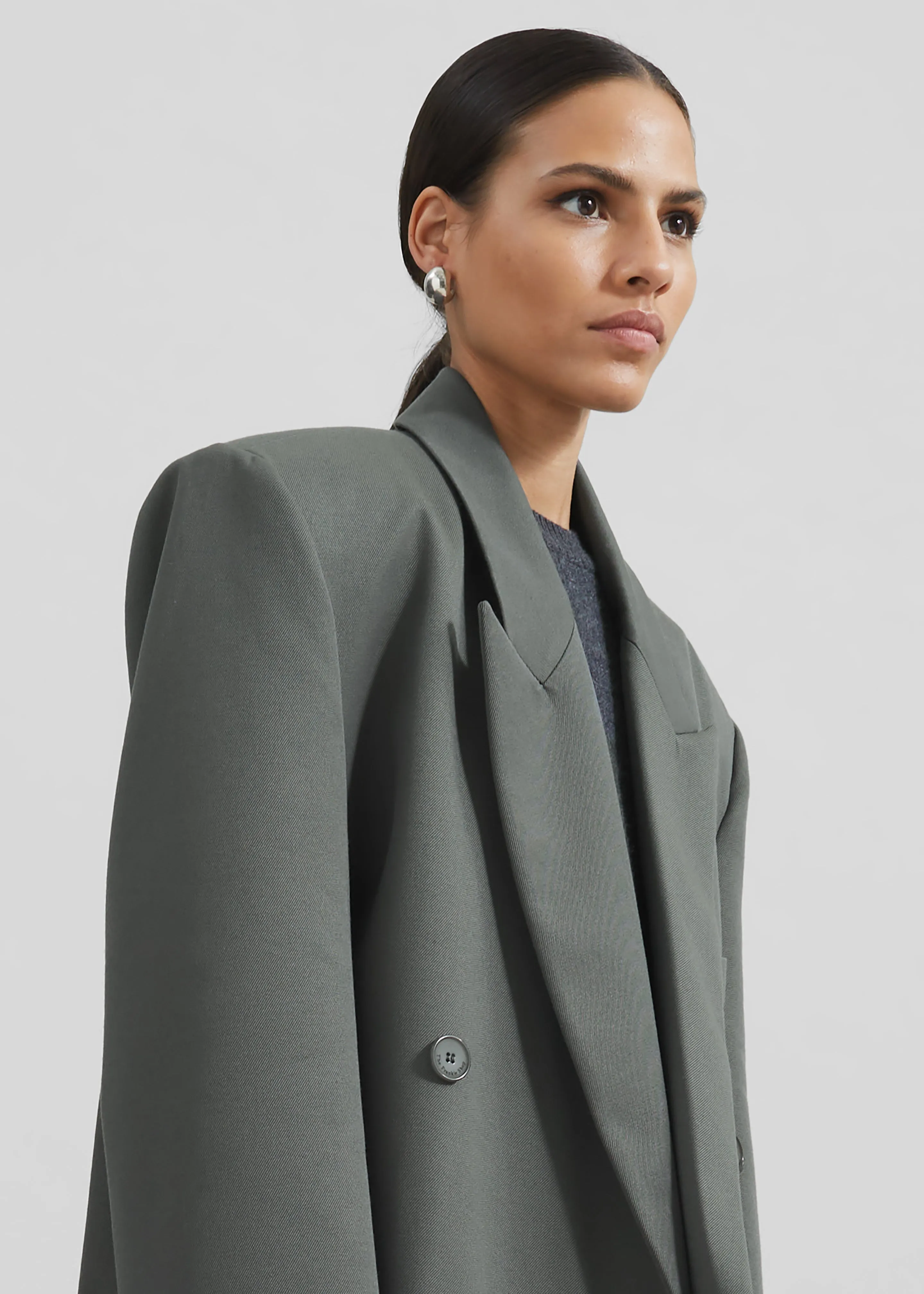 Jane Long Coat - Light Khaki