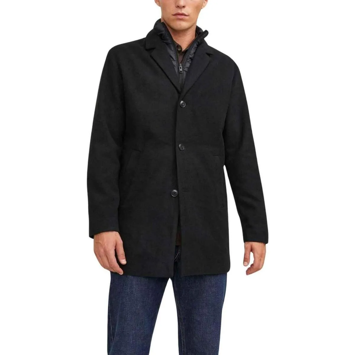 JJZAC INSERT WOOL COAT