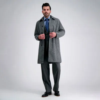 J.M. Haggar™ Men's Brushed Houndstooth Overcoat