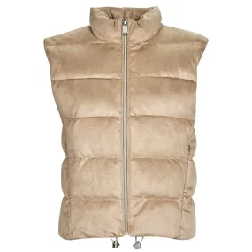 JOLE SUEDE PUFFER VEST