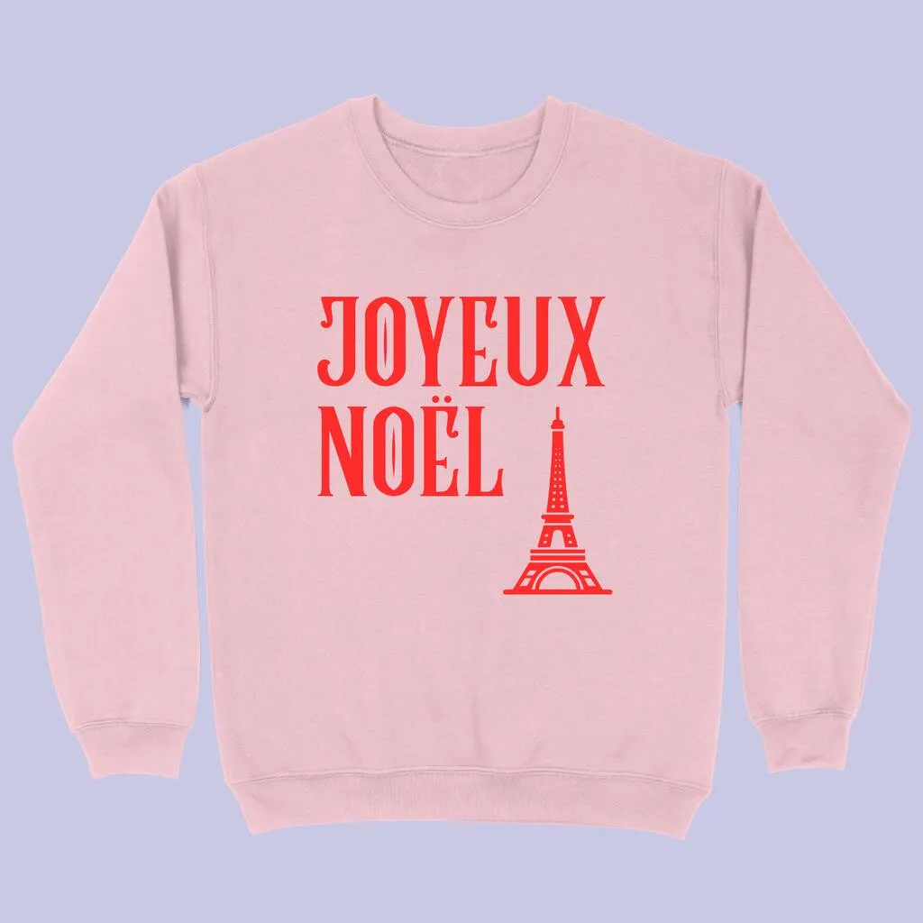 Joyeux Noel Paris Christmas Sweatshirt