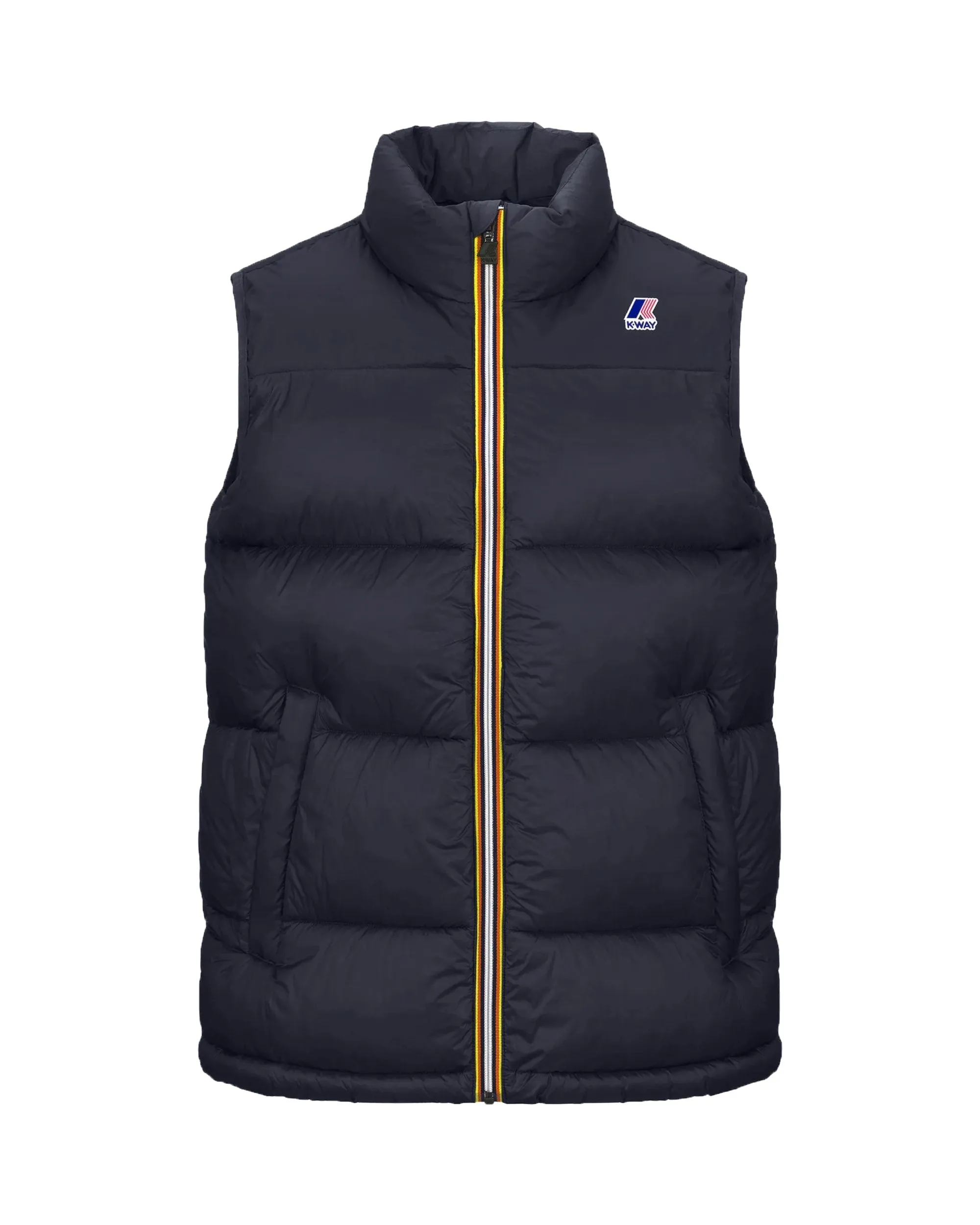 K-Way men's jacket vest Le Vrai 3.0 Rouland Heavy Warm Blue.