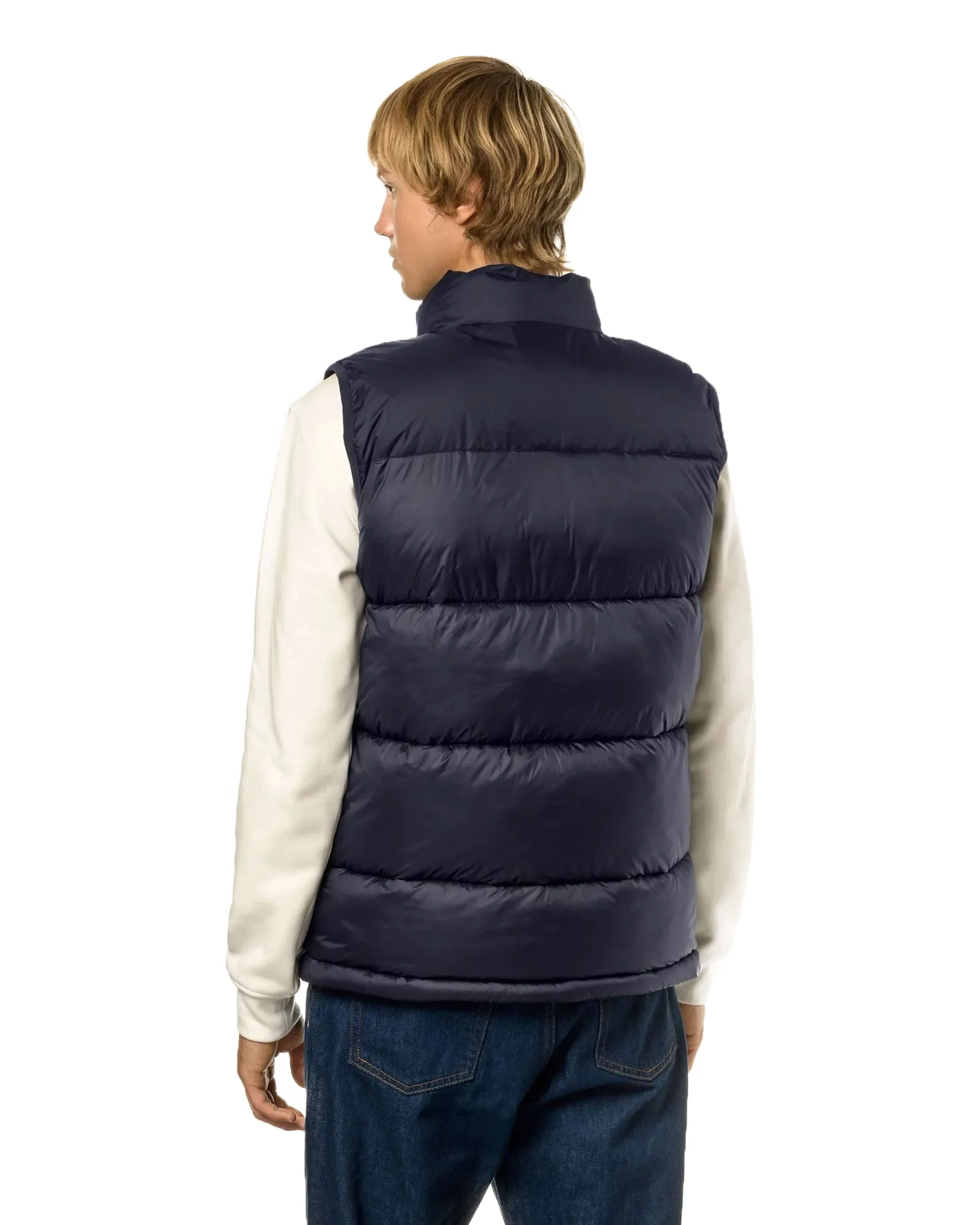 K-Way men's jacket vest Le Vrai 3.0 Rouland Heavy Warm Blue.