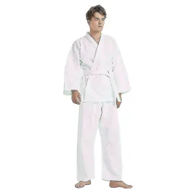 Karate Uniform With Free Belt, White Karate Gi For Kids & Adult Size