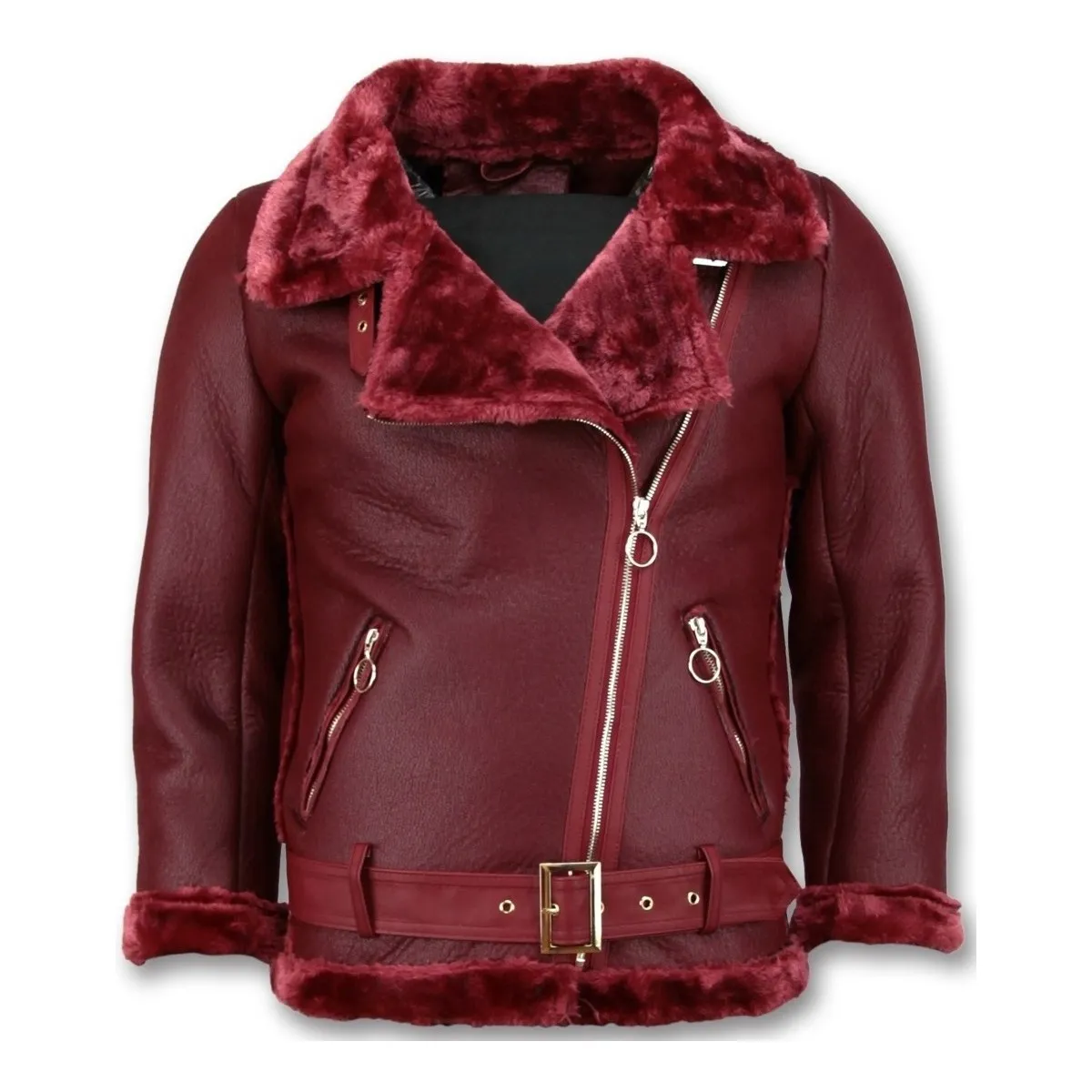 Lammy Coat Ladies De Invierno