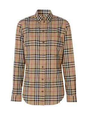 Lapwing Burberry shirt vintage check pattern cotton