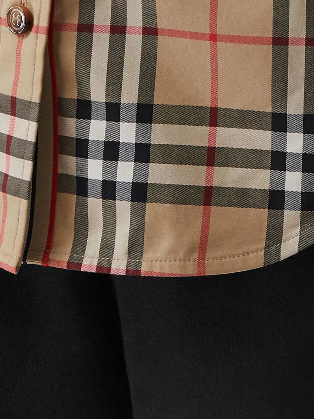 Lapwing Burberry shirt vintage check pattern cotton