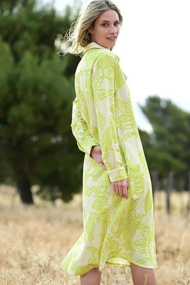 Las Surenas - Tunic - Life In Lime