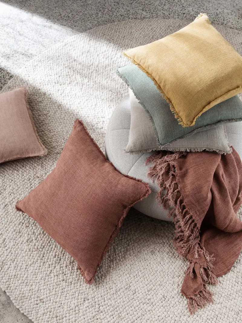 Linen Cushion - L and M Home Burton Seagrass