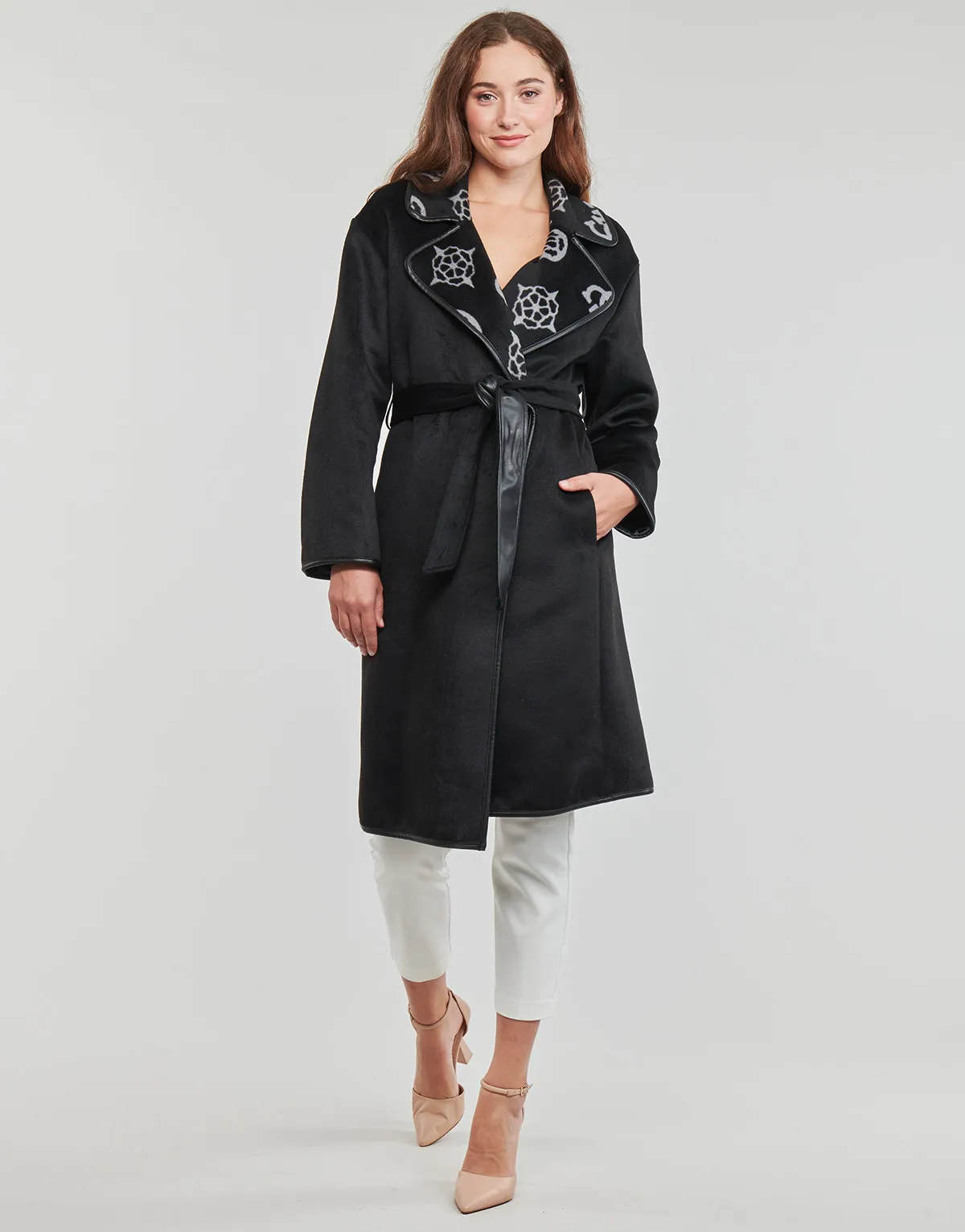 LUDOVICA LOGO WRAP COAT