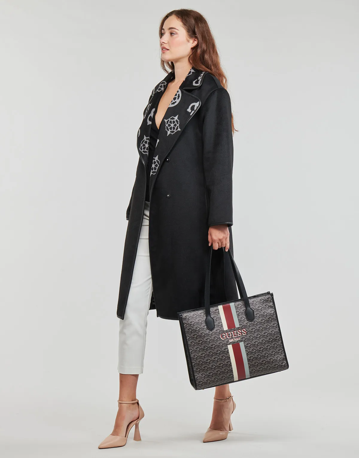 LUDOVICA LOGO WRAP COAT