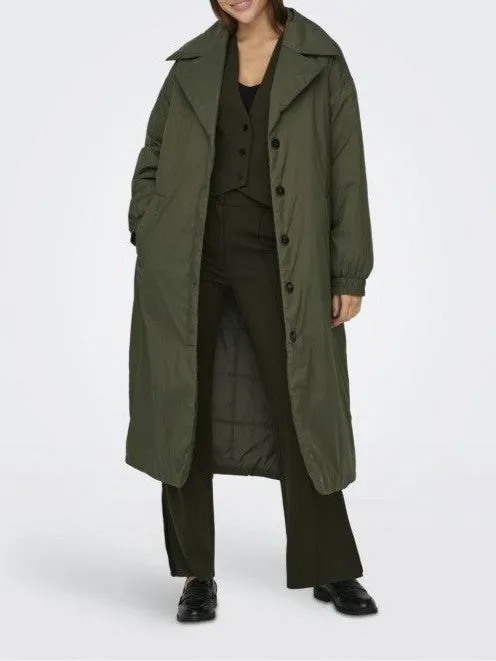 Maddie Puffer Trench Coat