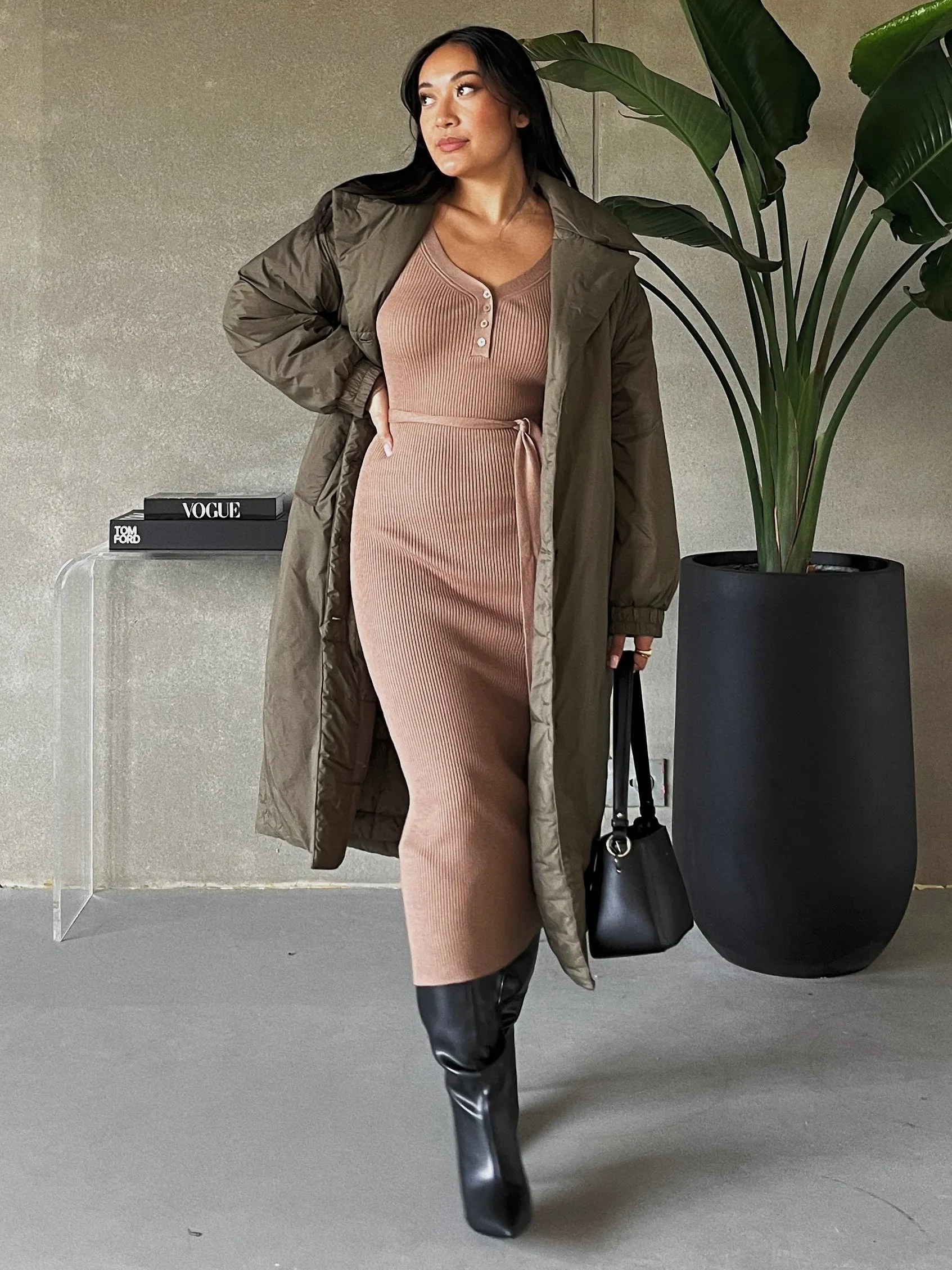 Maddie Puffer Trench Coat