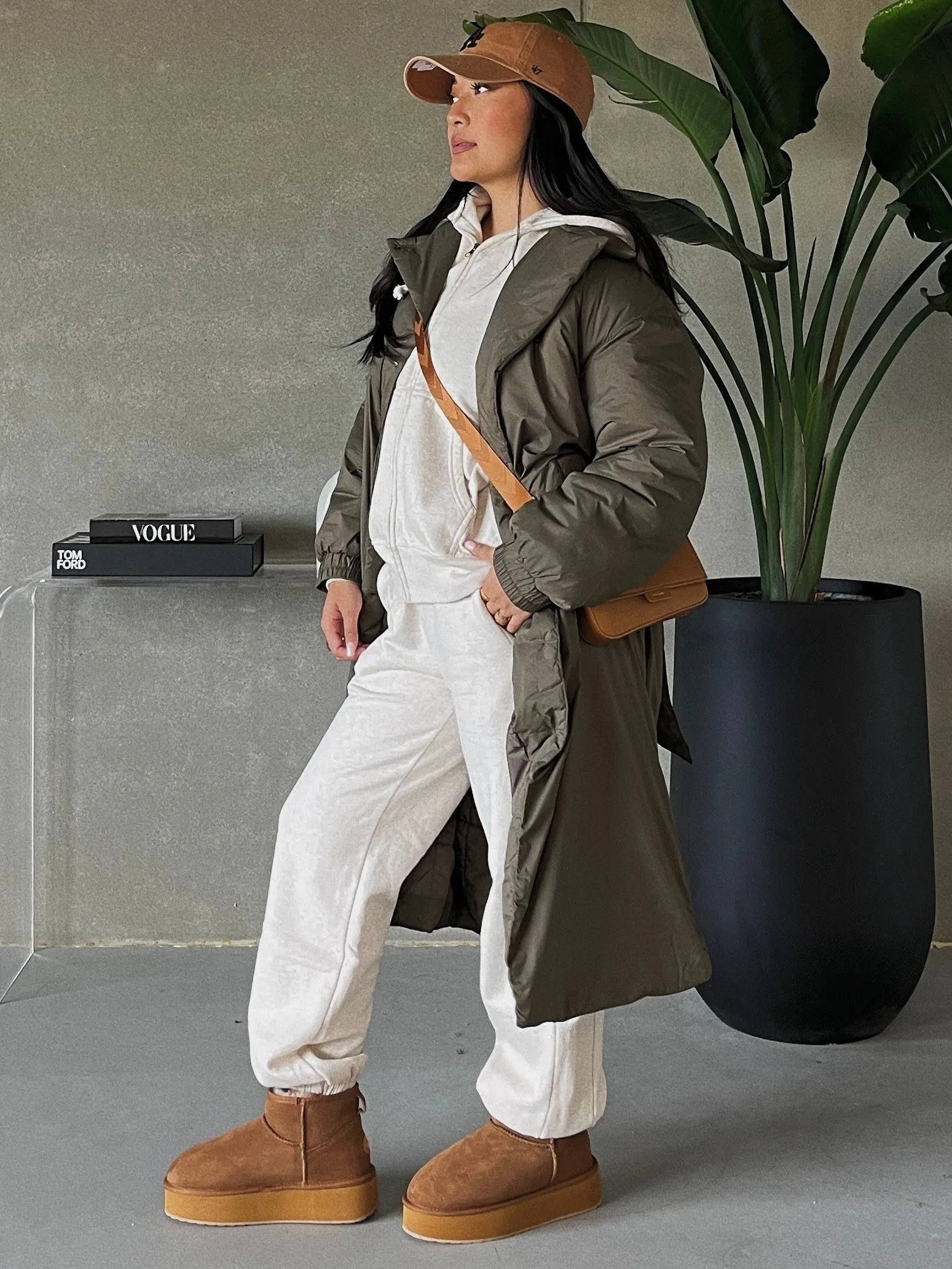 Maddie Puffer Trench Coat