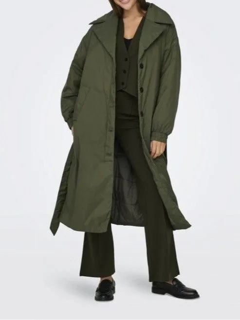 Maddie Puffer Trench Coat