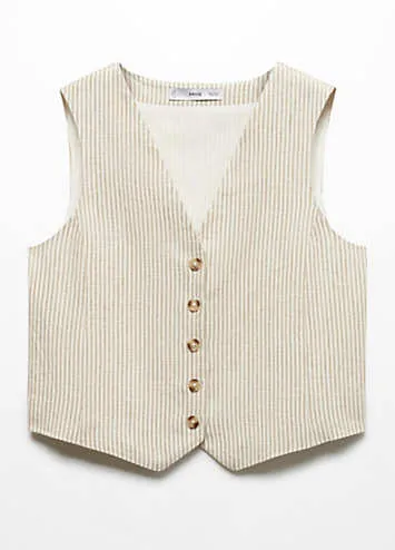 Mango Waistcoat Bali | Grattan