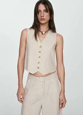 Mango Waistcoat Bali | Grattan