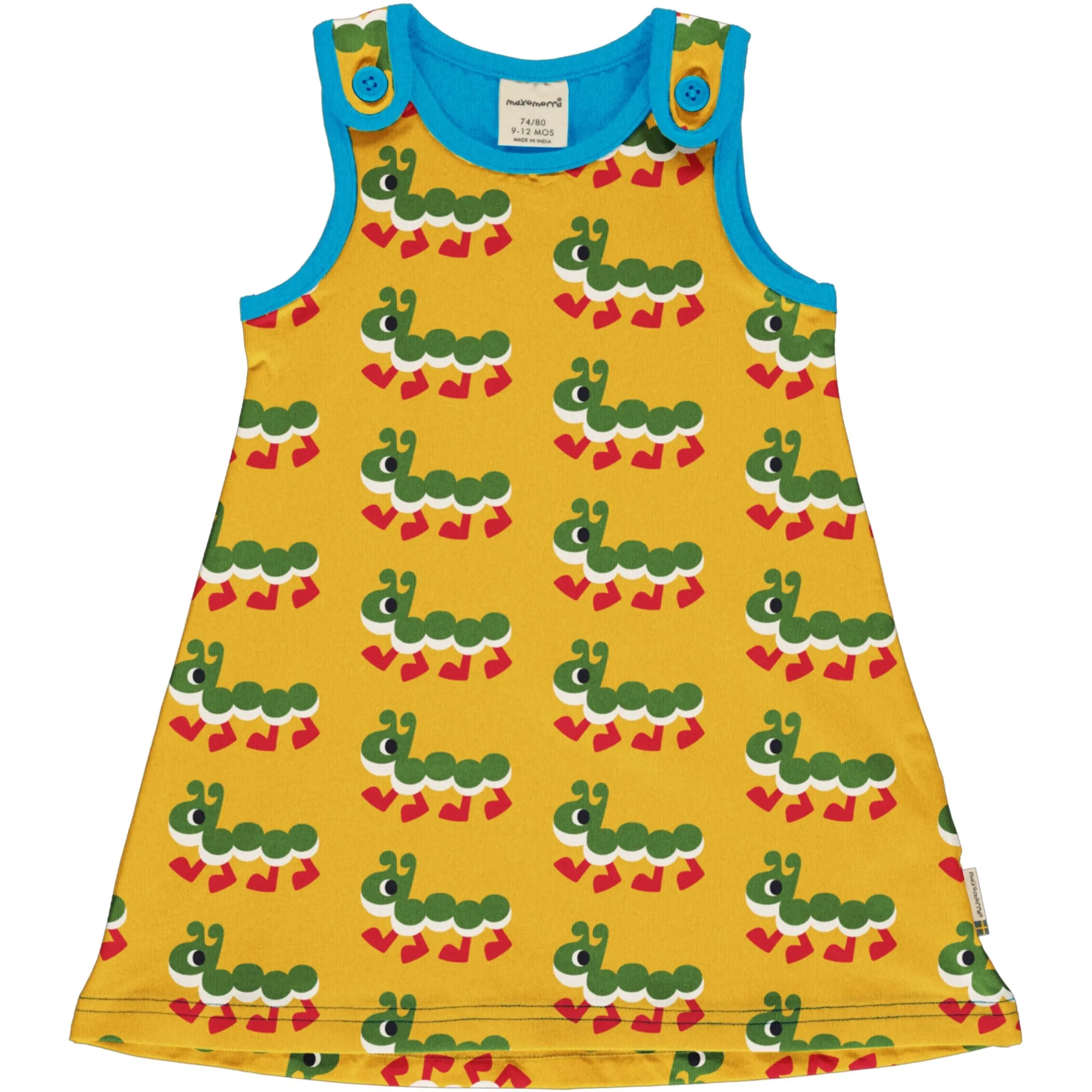 Maxomorra Caterpillar Dress+ for Playful Kids