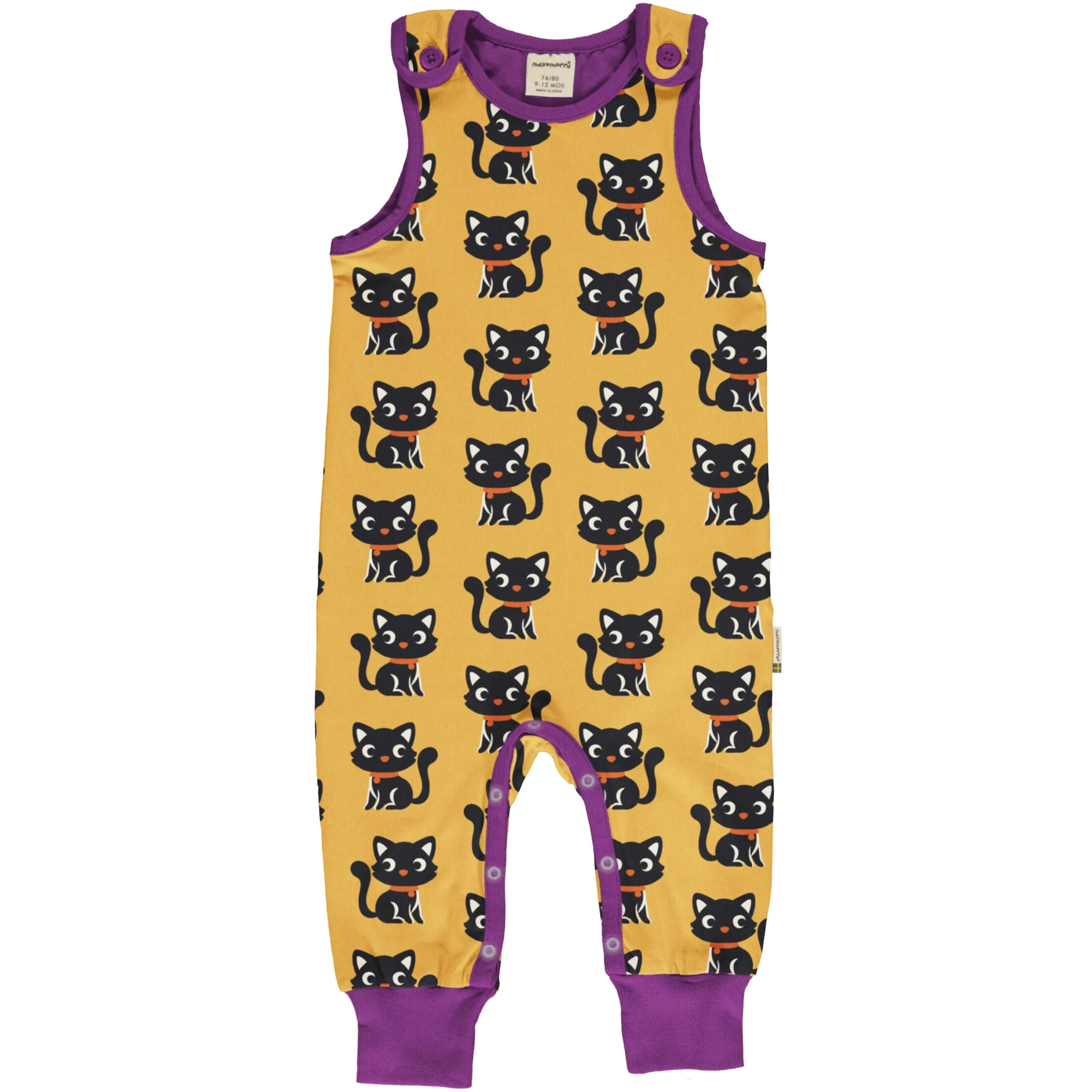 Maxomorra Forest Cat Romper