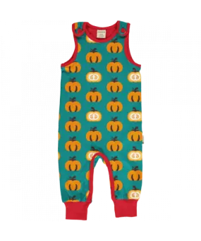 Maxomorra Garden Pumpkin Playsuit