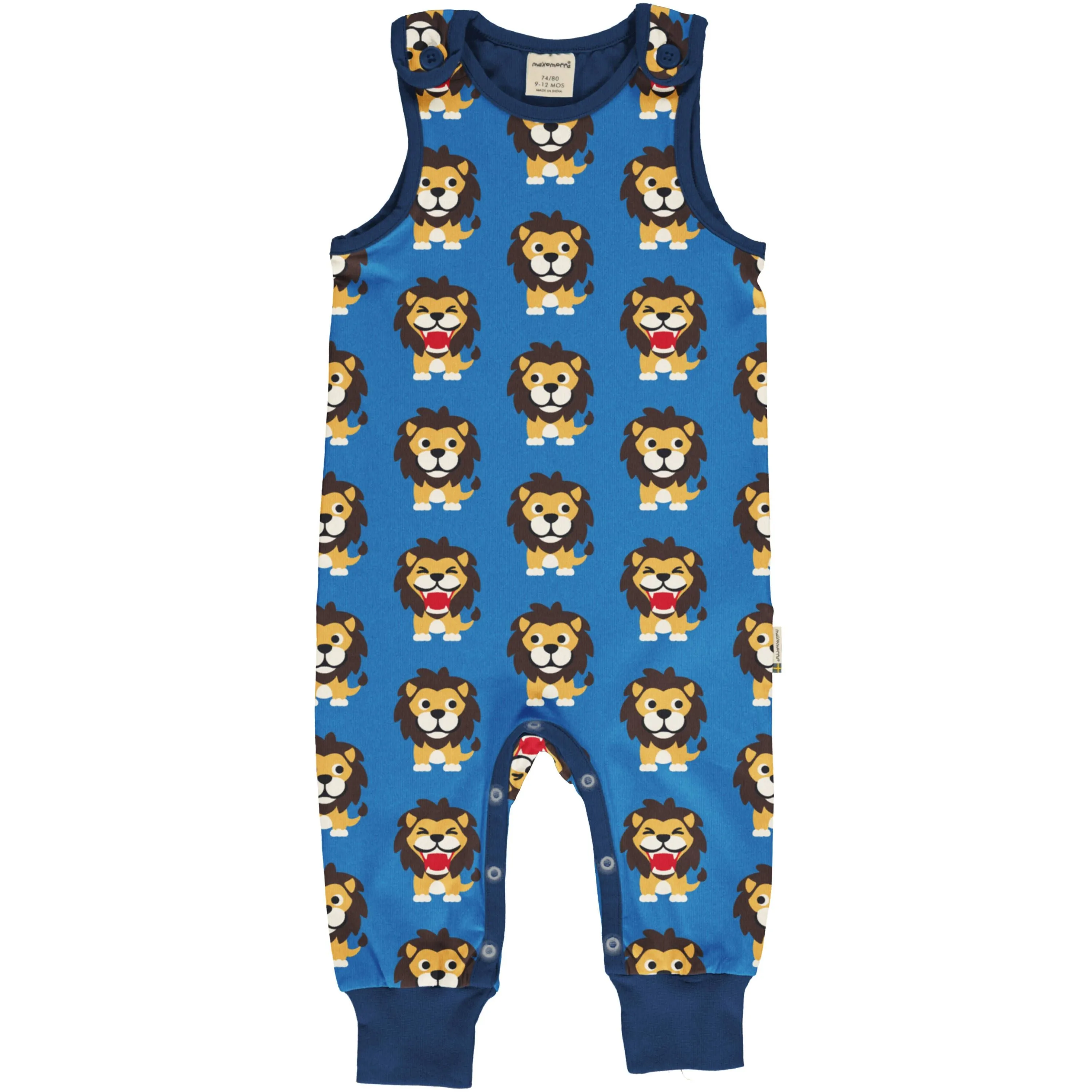 Maxomorra Lion Playsuit