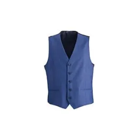 Men's Deep Blue Suit Waistcoat - LAZARE