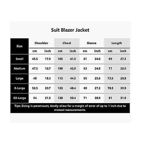 Men's Casual Blazer Suit Jackets, Slim Fit One Button Suit Jackets