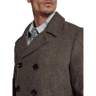 Men's 7 Diamonds Generation Wool Overcoat