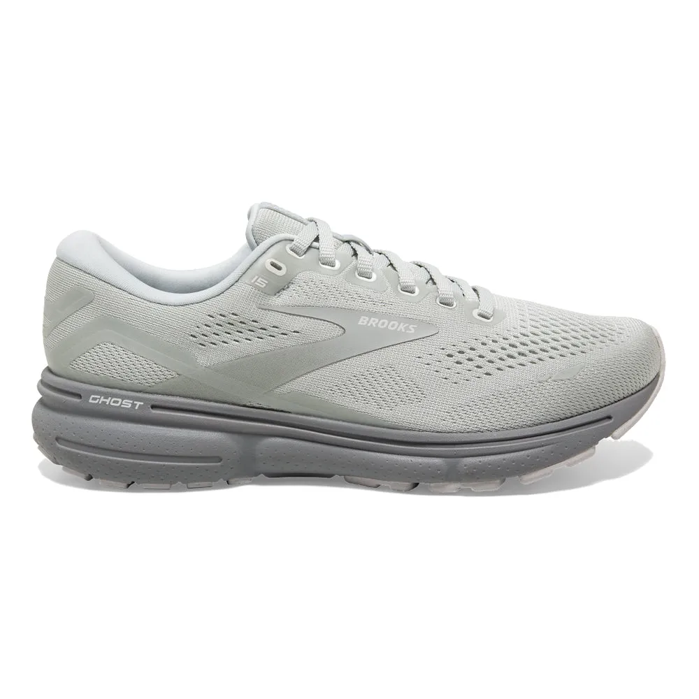 Men's Brooks Ghost 15, Illusion/White, 15 D Medium - Google SEO result: Brooks Ghost 15 Men's Running Shoes - Illusion/White, Si