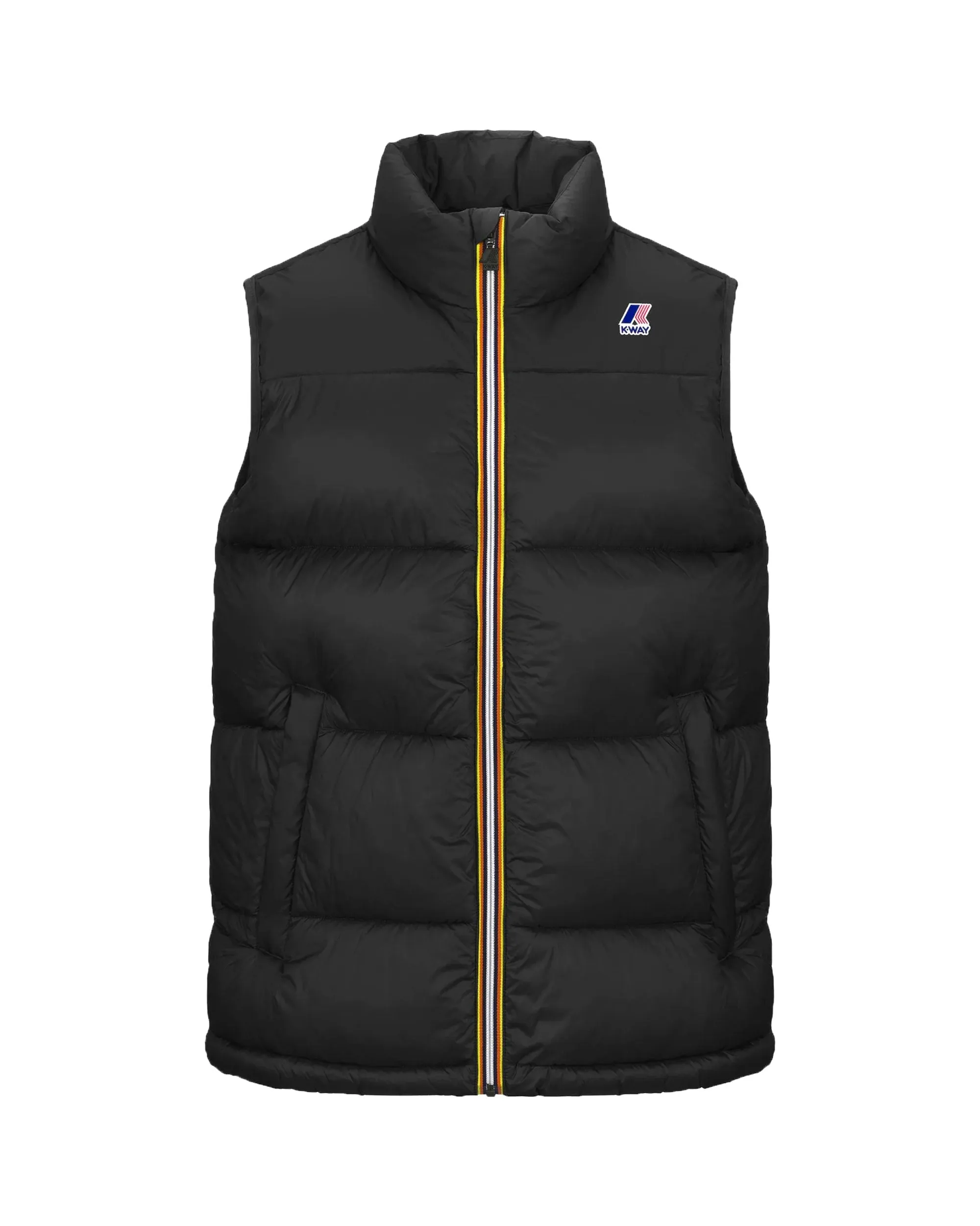 Men's K-Way Le Vrai 3.0 Rouland Heavy Warm Nero Jacket Vest