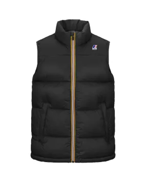 Men's K-Way Le Vrai 3.0 Rouland Heavy Warm Nero Jacket Vest