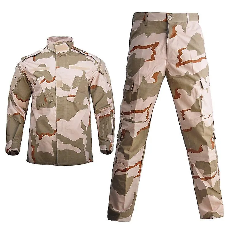 Military Uniform Camouflage Tactical Suits Men Airsoft Army Special Forces Suit Combat Shirt Pant Set Militar Soldier Clothes