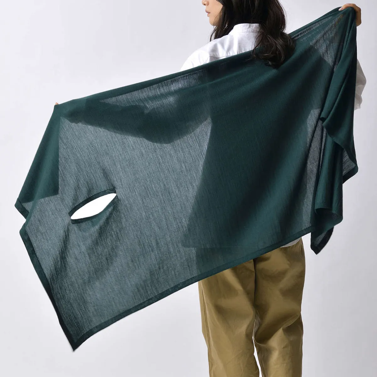 Mino Forest Multi Way Wool Mix Poncho