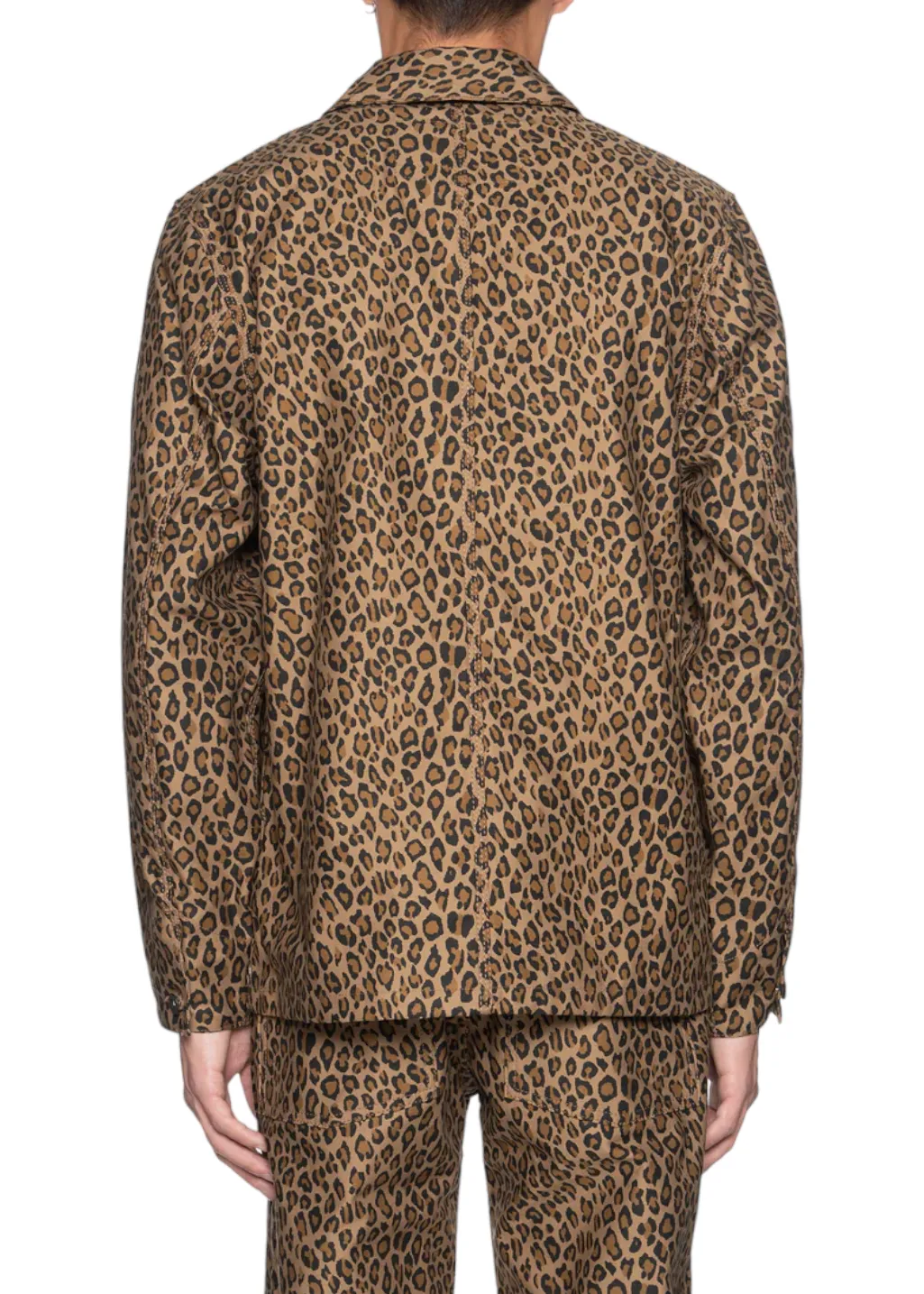 Naked & Famous Denim - Chore Coat - Leopard Print