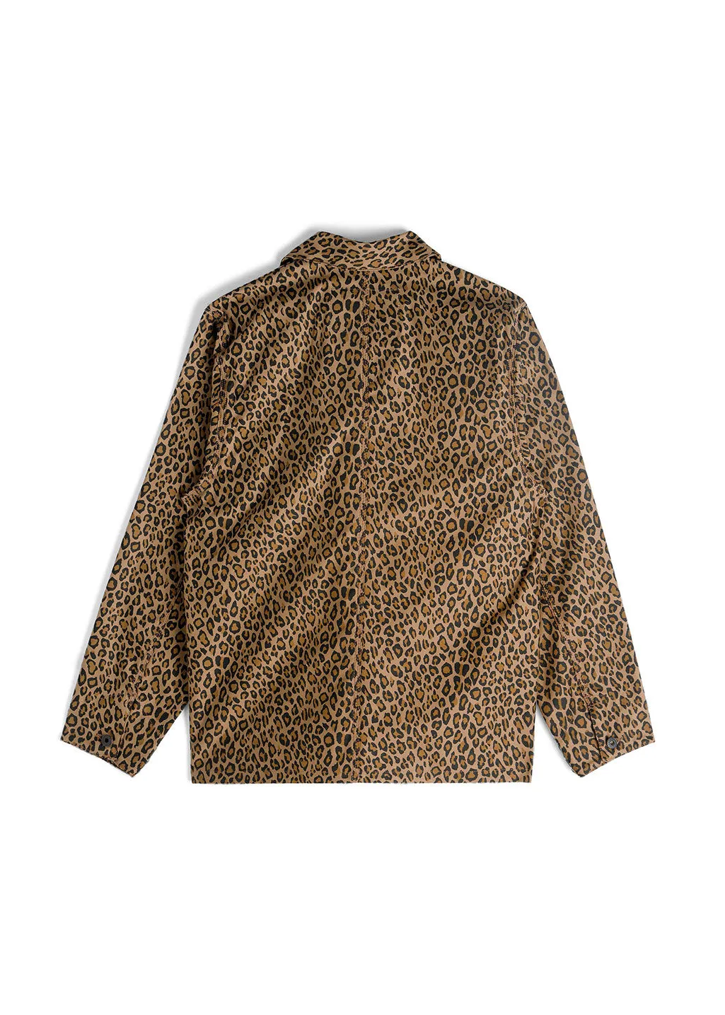 Naked & Famous Denim - Chore Coat - Leopard Print