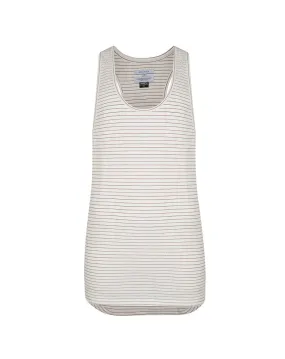 NAMBO MENS VEST | WHITE STRIPED