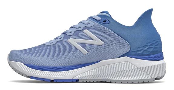 New Balance Womens 860 Athletic Shoes- Frost/Faded Cobalt