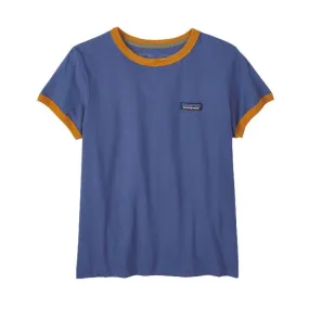 Patagonia  P-6 Label Organic Ringer Tee - T-shirt - Donna