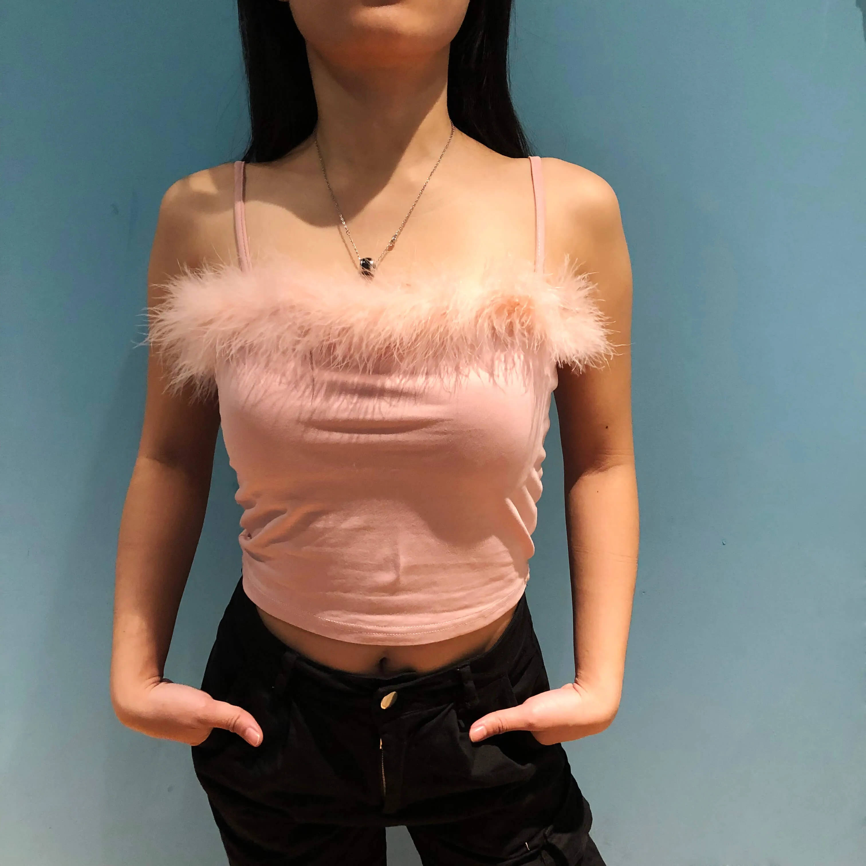 Pink vest for women by22567.